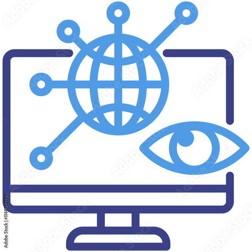 Network Monitoring Icon