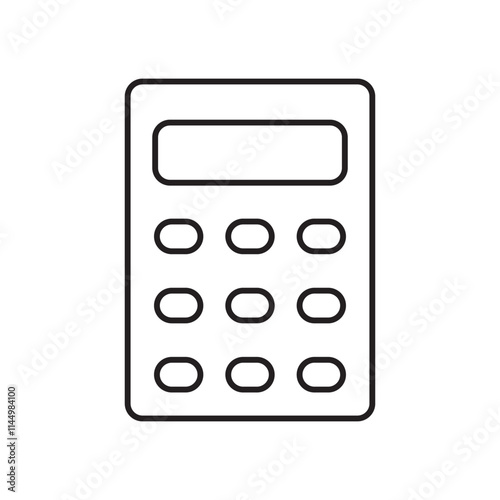 calculator icon for illustration and design graphic