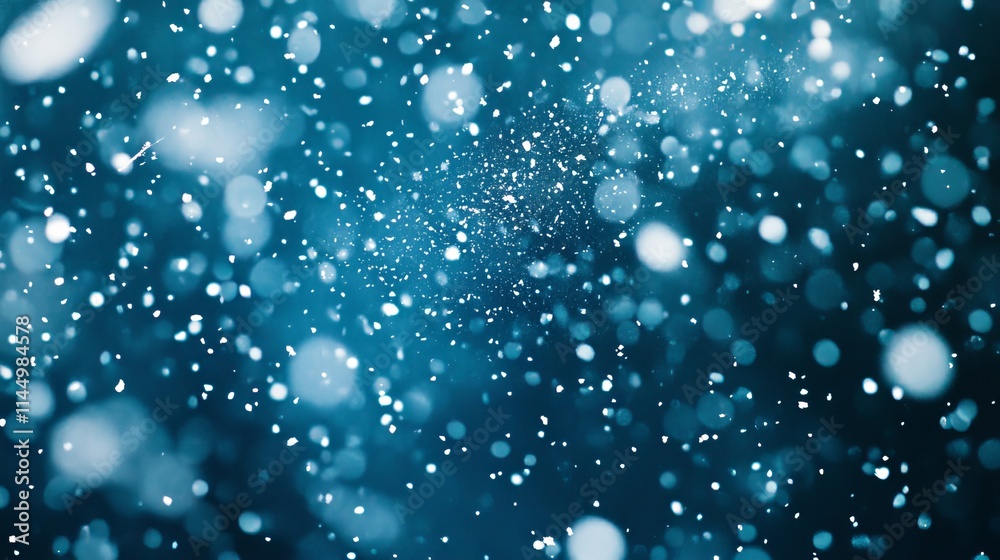 Obraz premium Snowy background for new year