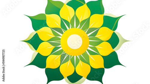 BP's corporate logo symbolizing sustainability and growth photo