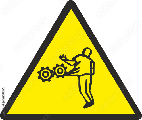 danger sign entrapment, biological reactive
