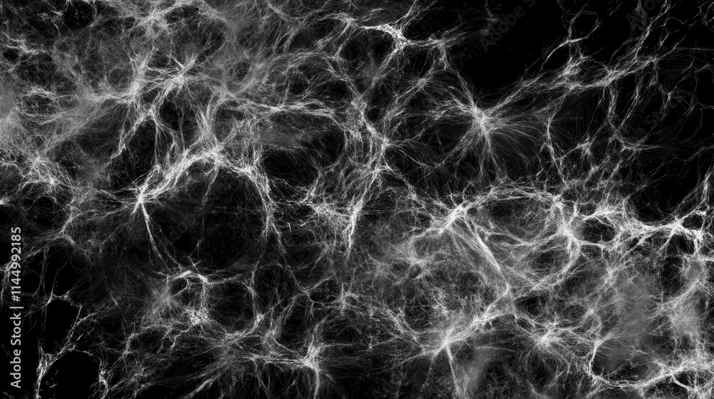 Obraz premium Intricate Black and White Web Design Elements: A Stunning Abstract Pattern