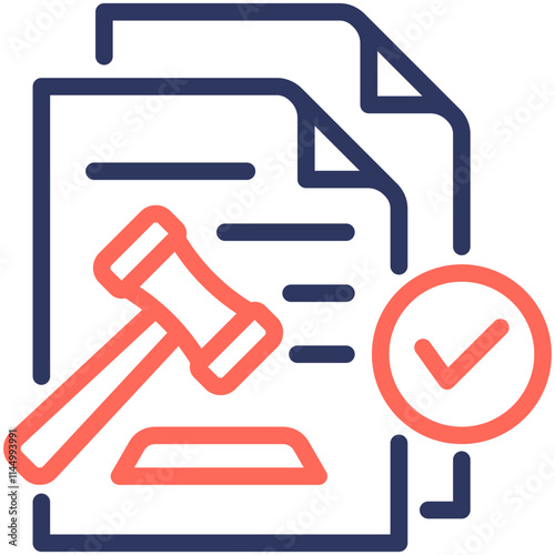 Legal Document Icon