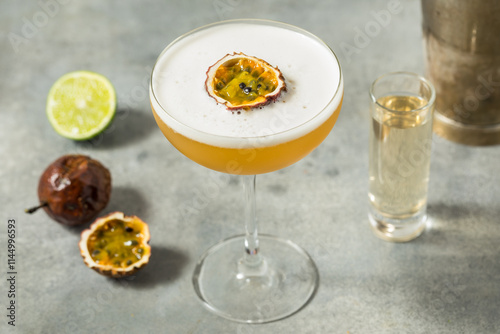 Cold Refreshing Porn Star Martini Cocktail