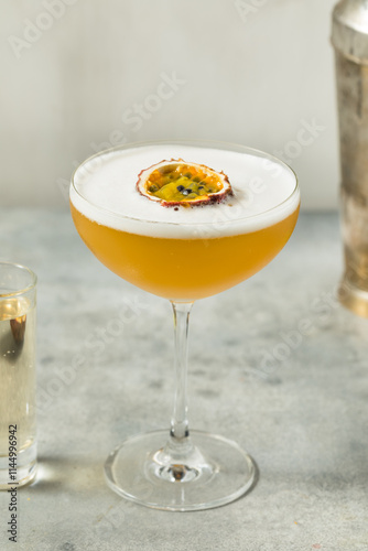 Cold Refreshing Porn Star Martini Cocktail