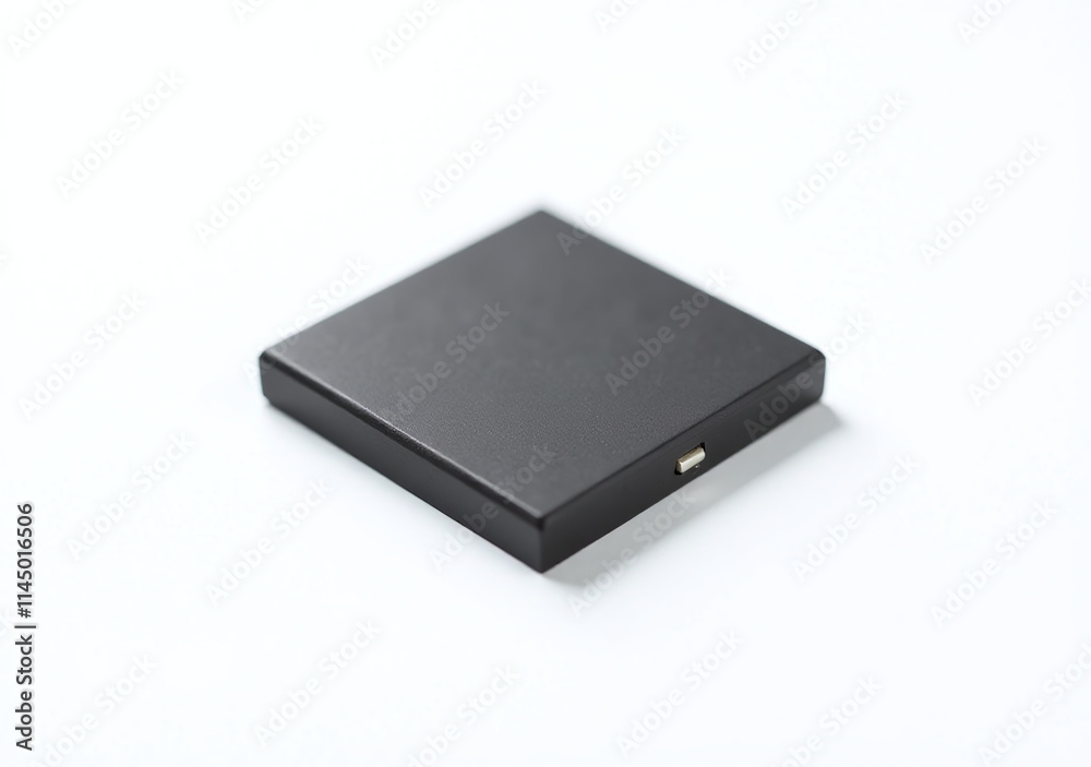 small computer chip shown isolated clean white background better visibility small computer chip shown isolated clean white background better visibility