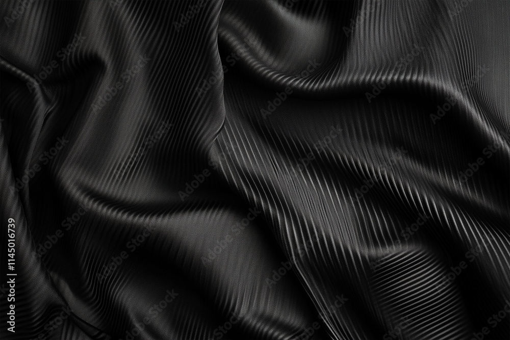 Fototapeta premium Carbon Fiber Cloth Fabric, Durable and Lightweight Material for Industrial and High-Performance Applications