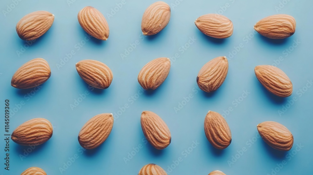 Aromatic Almonds in a Delightful Pattern Aromatic Almonds in a Delightful Pattern