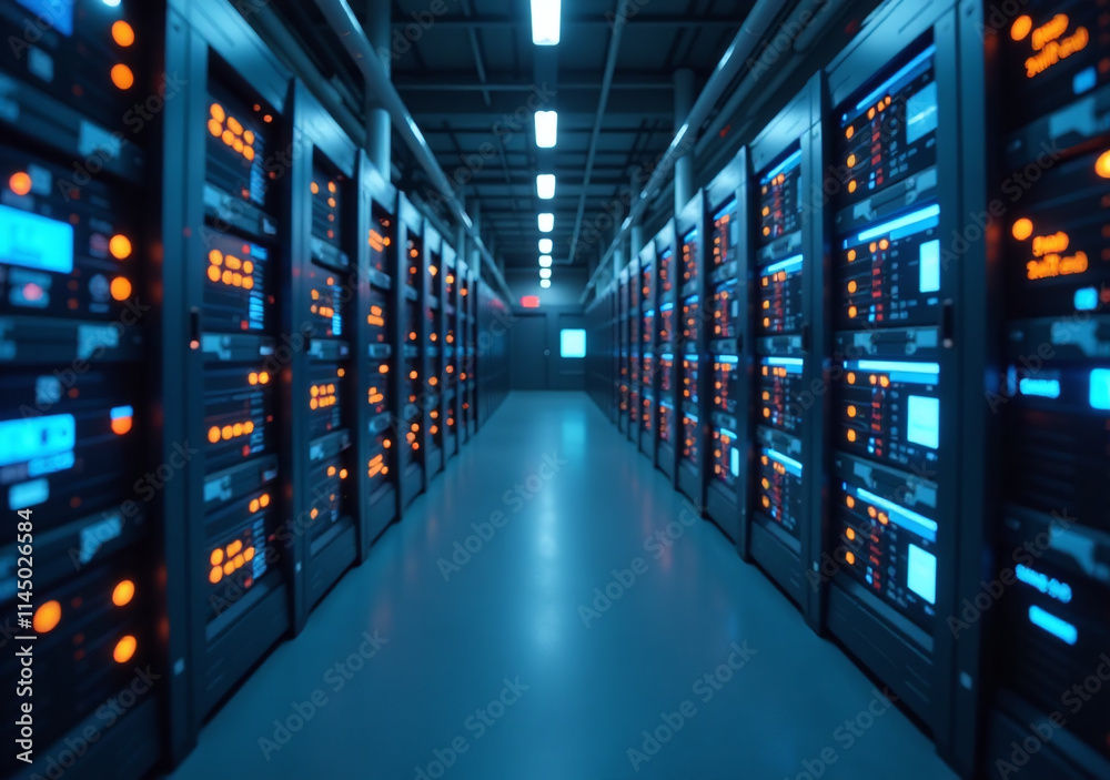 Fototapeta premium industrial networks rely heavily information technology advancements efficient