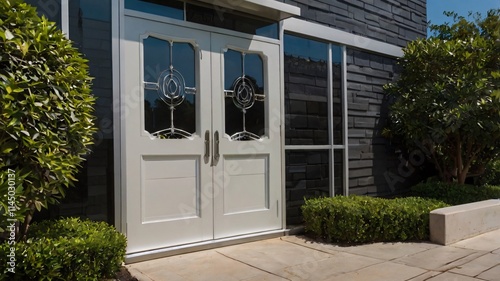 door of a house