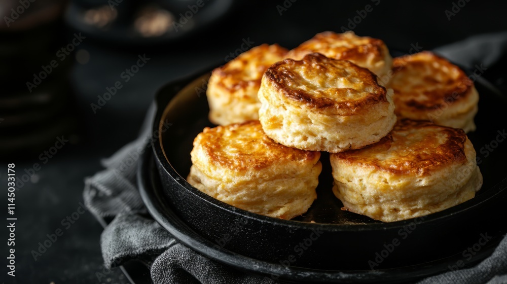 Golden Brown Biscuits - A Delicious Breakfast Treat Golden Brown Biscuits - A Delicious Breakfast Treat