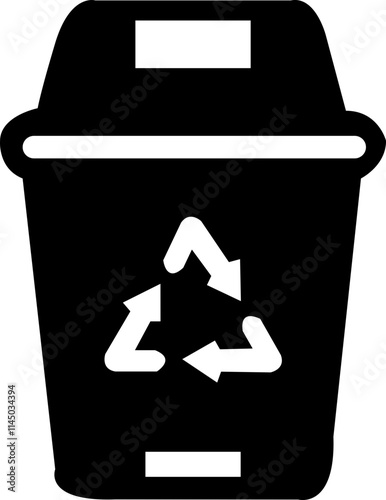 Trash bin, waste disposal, wastepaper basket