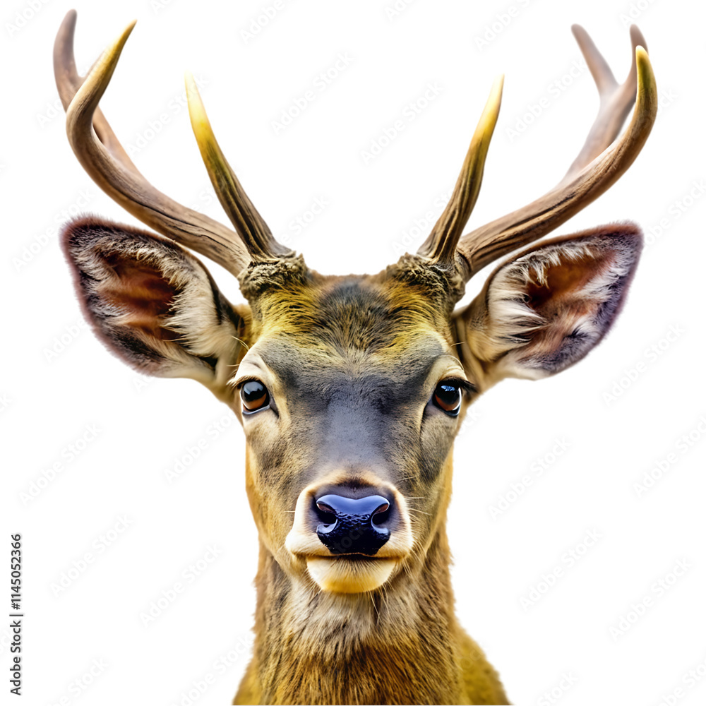 deer head isolated