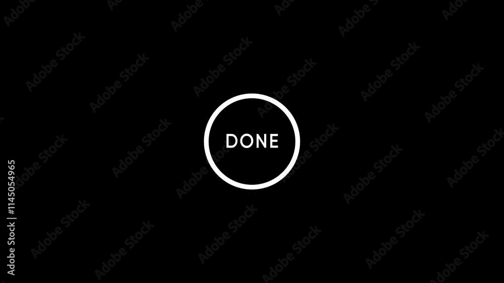 Verified Check Mark Icon Animation on isolated background. Verified Check Mark Icon Animation on isolated background.