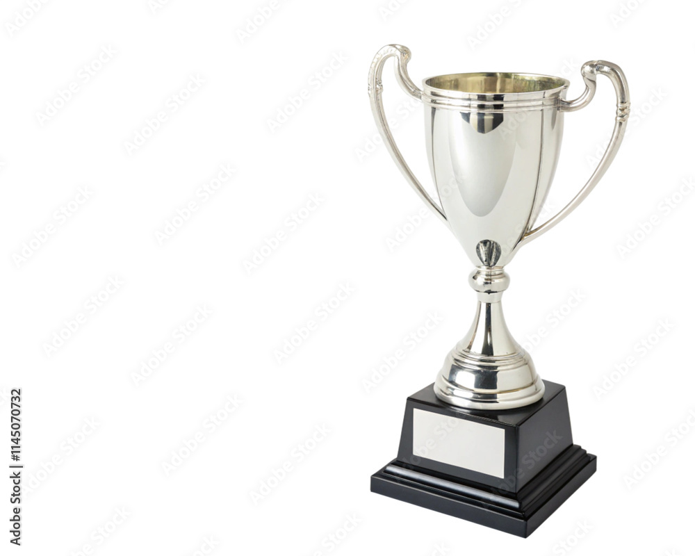 Trophy isolated on white. Trophy isolated on white.