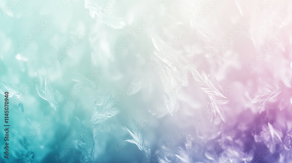 Obraz premium Abstract pastel colored leaf background.