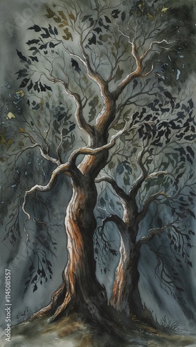tree in water