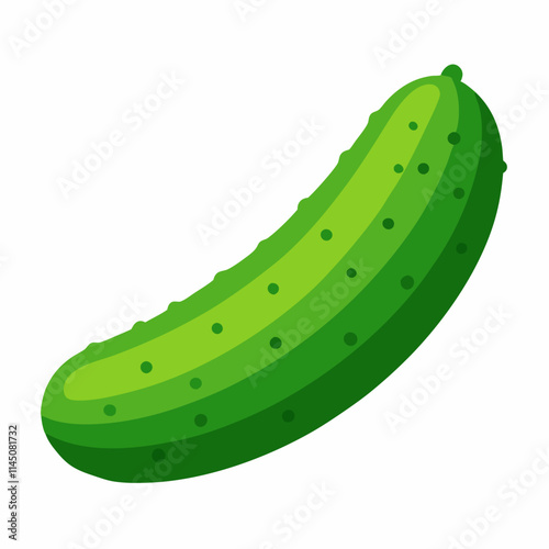 cucumber vegetable organic icon isolated






