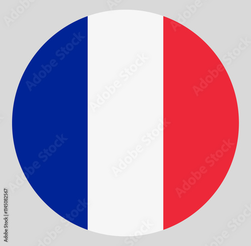 Free Download Symbole national français, rond - GFXLoad