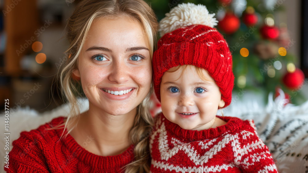 happy parents and children, friends celebrate Christmas and New Year happy parents and children, friends celebrate Christmas and New Year