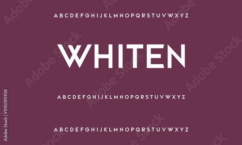 modern and classic sans serif font with a unique style and fancy look. This typeface is perfect for an elegant luxury logo, book or movie title design, fashion brand, magazine, clothes.