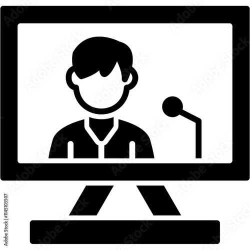 Video Conference Icon