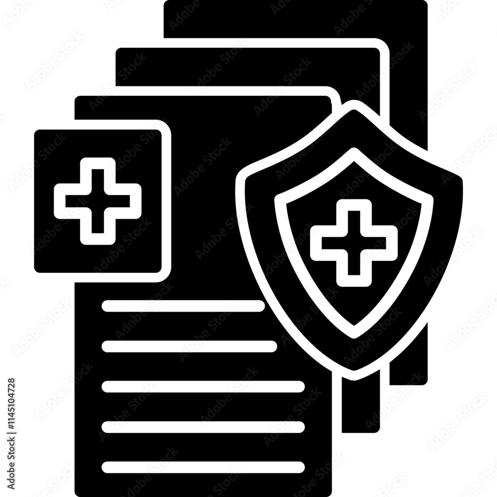 Obraz premium Insurance Icon