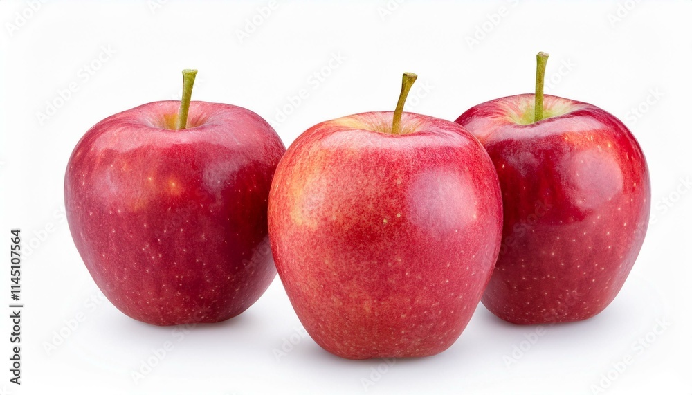Red apple isolated on white background, Red Envy apple on white background With clipping path. ai generator Red apple isolated on white background, Red Envy apple on white background With clipping path. ai generator