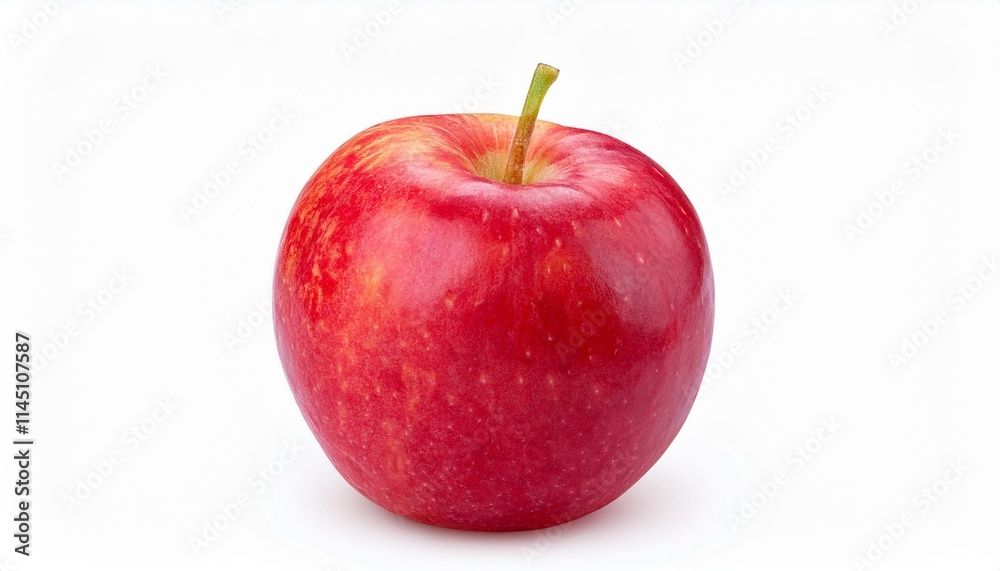 Red apple isolated on white background, Red Envy apple on white background With clipping path. ai generator Red apple isolated on white background, Red Envy apple on white background With clipping path. ai generator