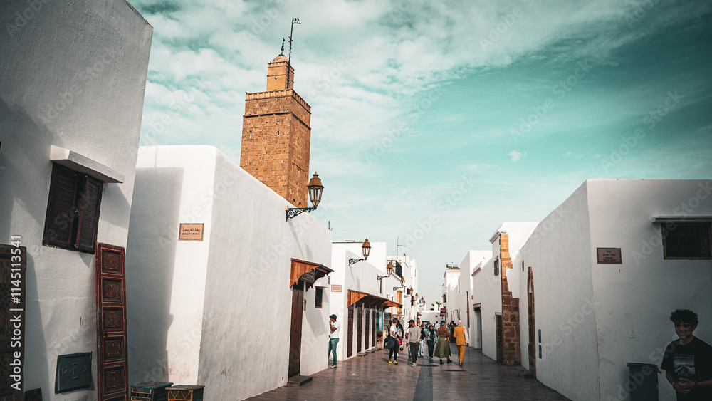 Φωτογραφία Casbah des Oudayas à Rabat Morroco