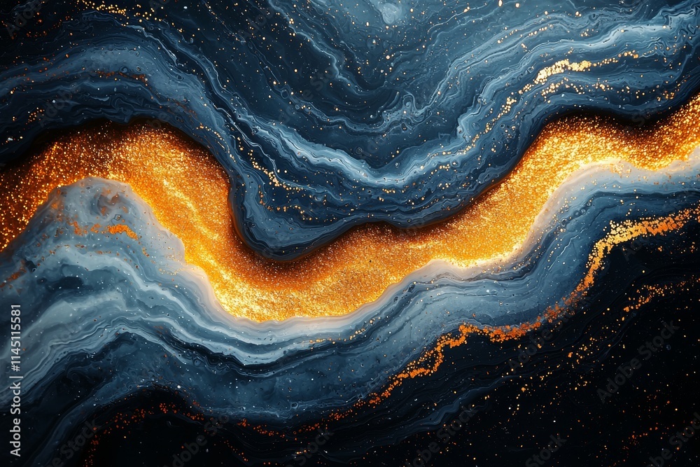 A digital painting with abstract gold and white marble swirls, ethereal watercolor effects, metallic details, and faint geometric designs. A digital painting with abstract gold and white marble swirls, ethereal watercolor effects, metallic details, and faint geometric designs.