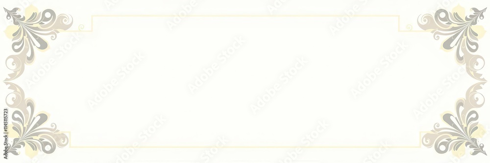 Elegant and intricate vector invitation frame design with floral motifs and geometric shapes, shapes, card, invitation