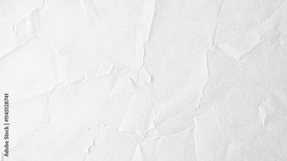 Obraz premium Close up of a white paper texture background with rough fibers and creases, vintage, copy space, close up