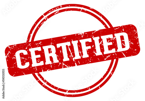 CERTIFIED stamp
