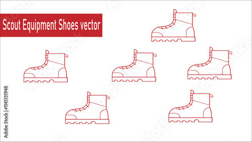 Scout vectors desgns set photo