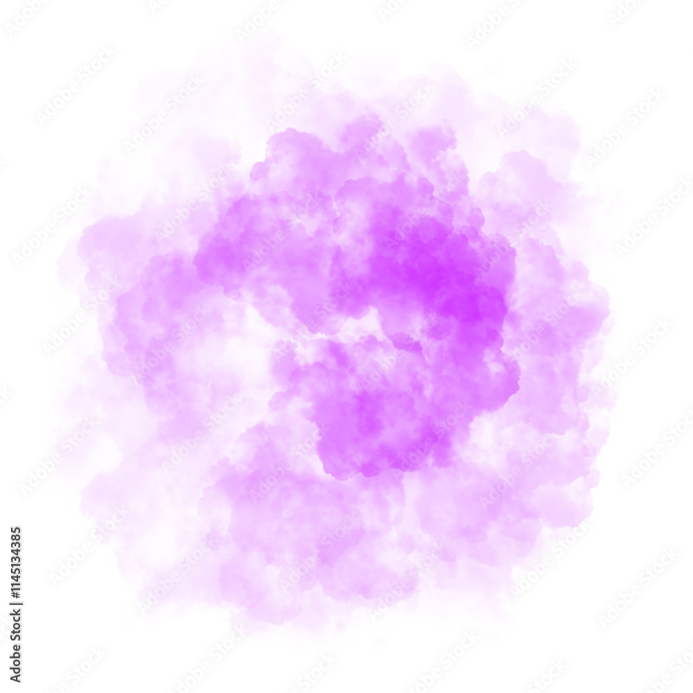 Fototapeta premium transparent coloured clouds 