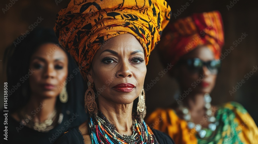 Fototapeta premium Celebrating the Rich Tapestry of African American Experiences and Contributions During Black History Month