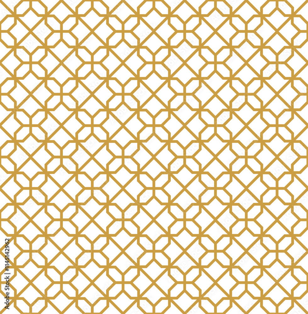 Fototapeta premium Seamless Repeat Geometric Islamic Moroccan Pattern