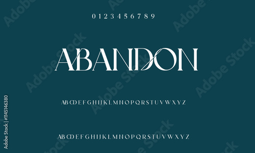Classic serif font alphabet letters fancy gentle typographic design. Elegant typography. Retro slick serif letter set for wedding card, restaurant menu, headline, lettering.