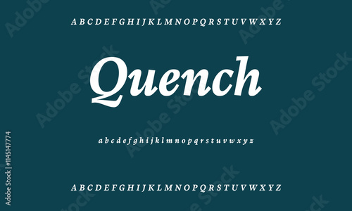 Classic serif font alphabet letters fancy gentle typographic design. Elegant typography. Retro slick serif letter set for wedding card, restaurant menu, headline, lettering.