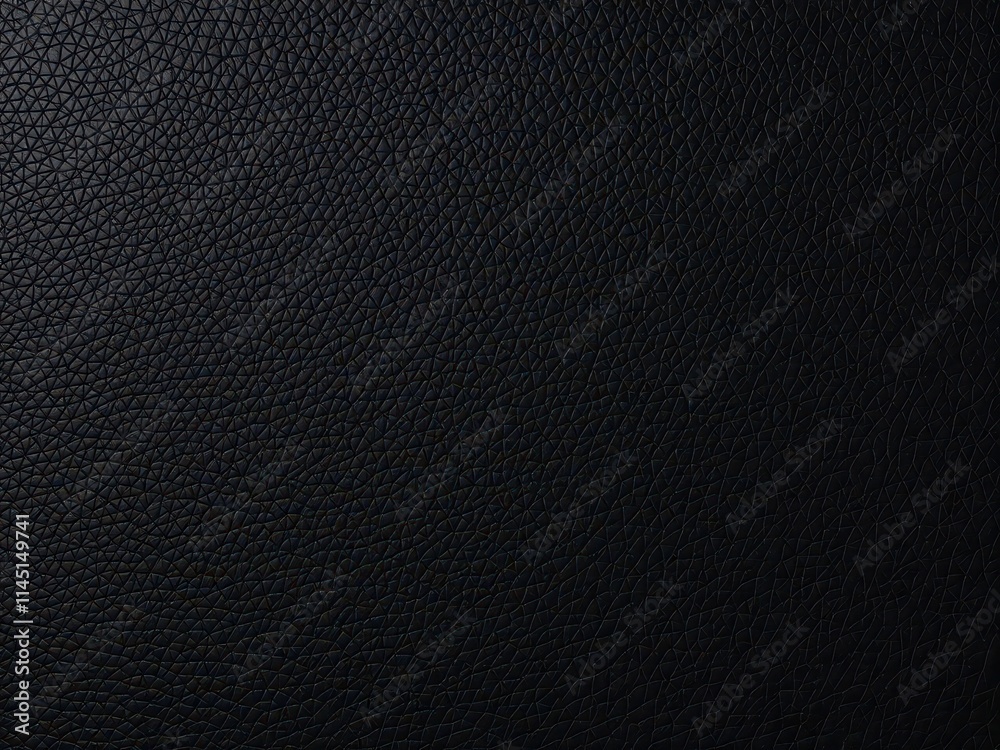 Black leather texture with intricate stitching detail, design, shiny Black leather texture with intricate stitching detail, design, shiny