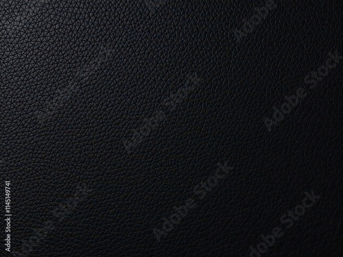 Wallpaper Mural Black leather texture with intricate stitching detail, design, shiny Torontodigital.ca