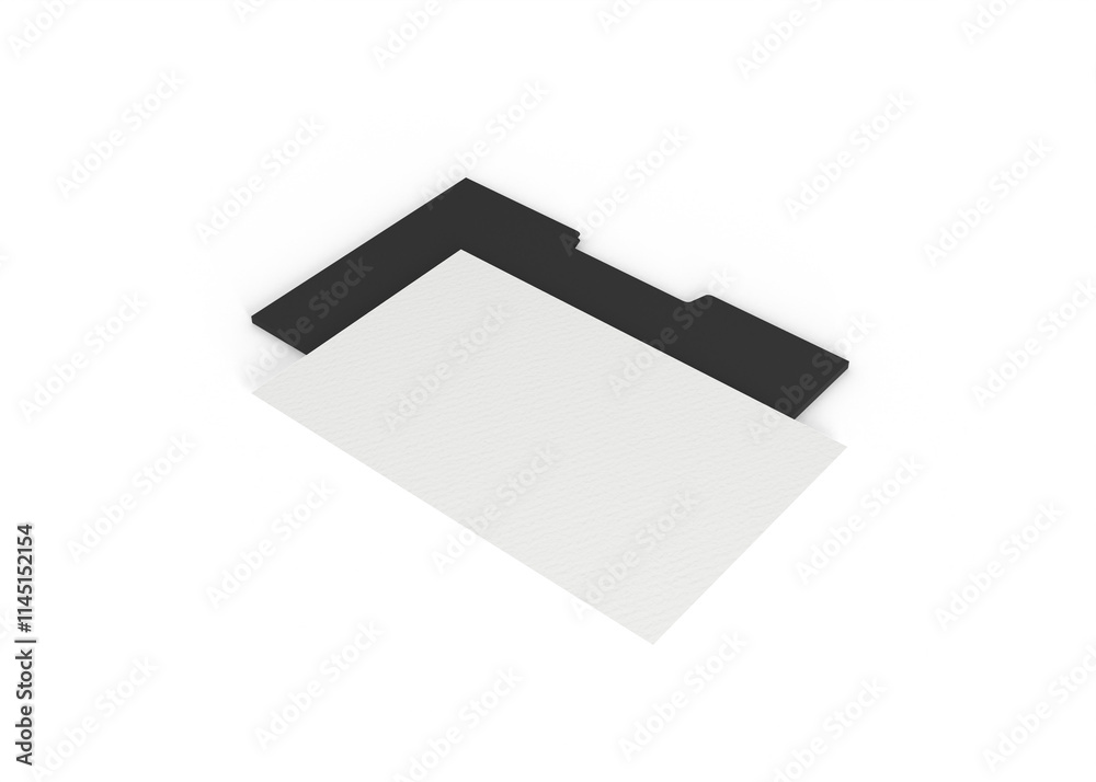 Stylish Branding Folder Mockup