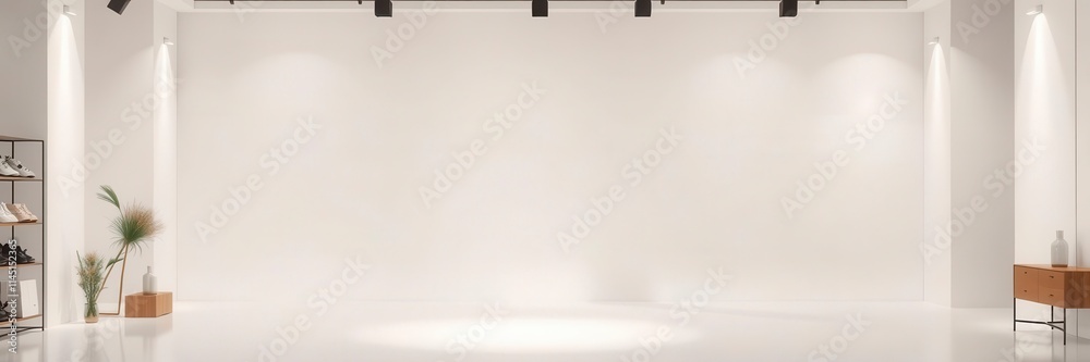 Gray background with soft, elegant lighting and shadows enhancing product presentation, commercial, blank, empty Gray background with soft, elegant lighting and shadows enhancing product presentation, commercial, blank, empty