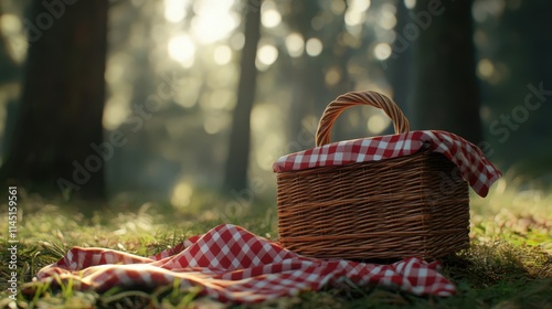 The Picnic Basket in Nature