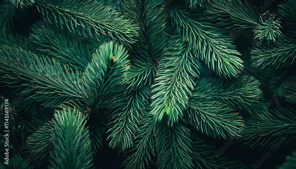 Beautiful christmas background with close-up of green fir tree branches Beautiful christmas background with close-up of green fir tree branches