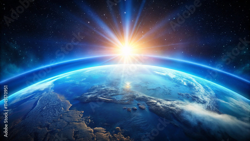 Earth in space