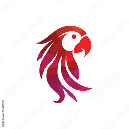 Parrot Logo Vector Illustration