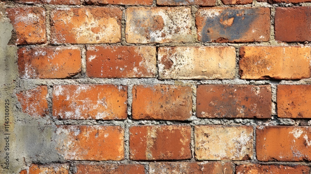 Powerful Water Cleaning of a Grimy Brick Wall: Maintenance in Action Powerful Water Cleaning of a Grimy Brick Wall: Maintenance in Action