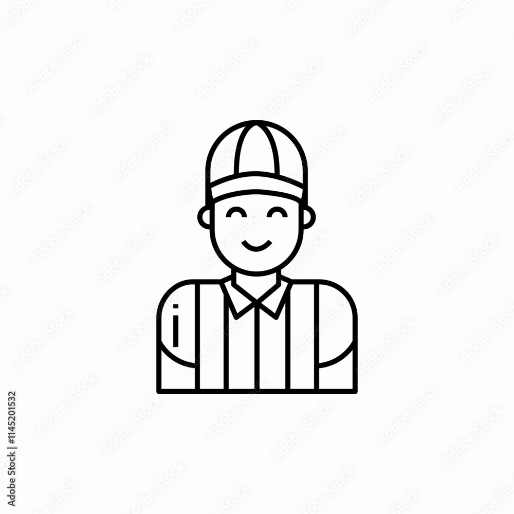 football soccer referee icon sign vector football soccer referee icon sign vector
